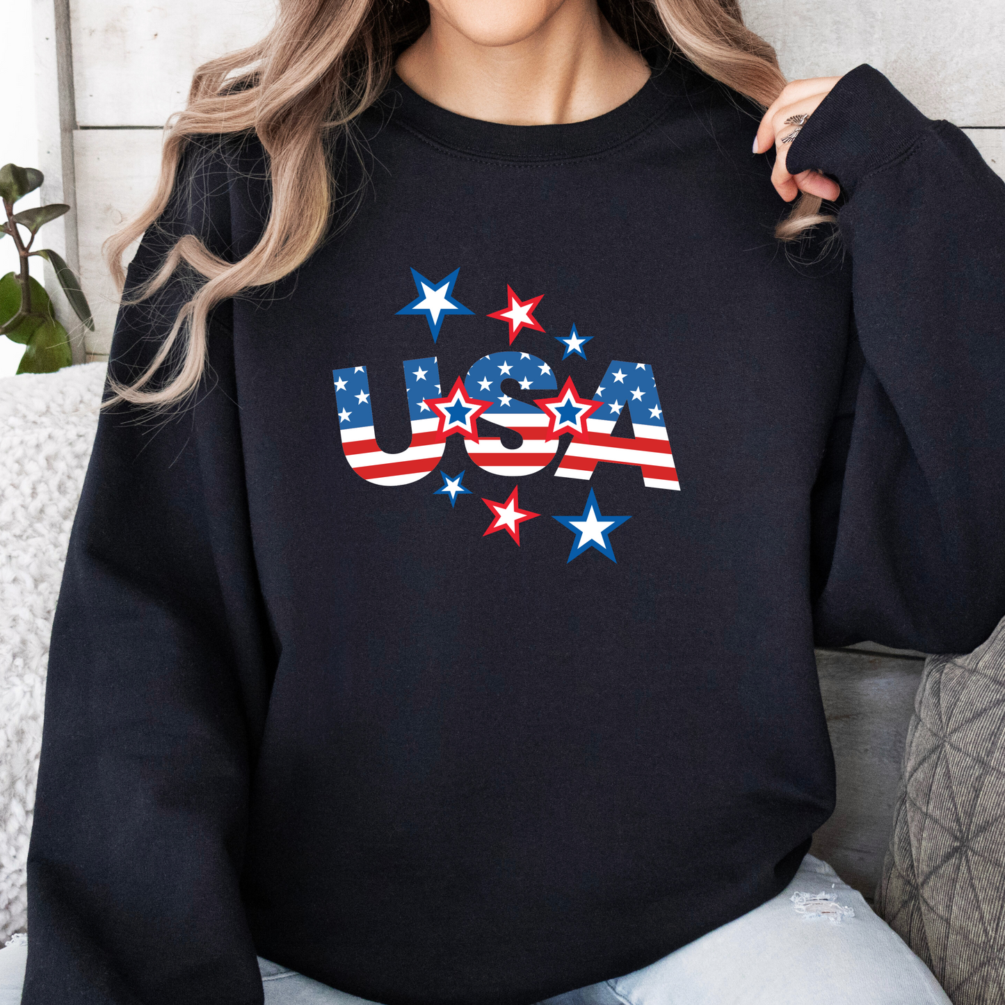 USA Crewneck - Adult Crewneck
