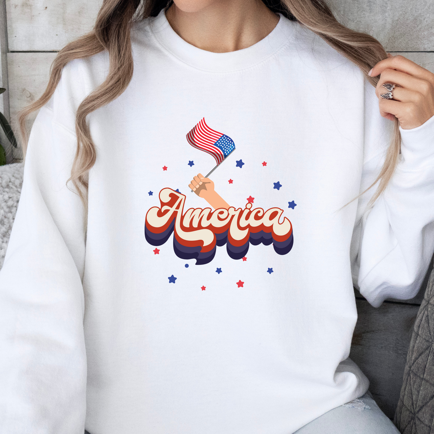 America Crewneck - Adult Crewneck