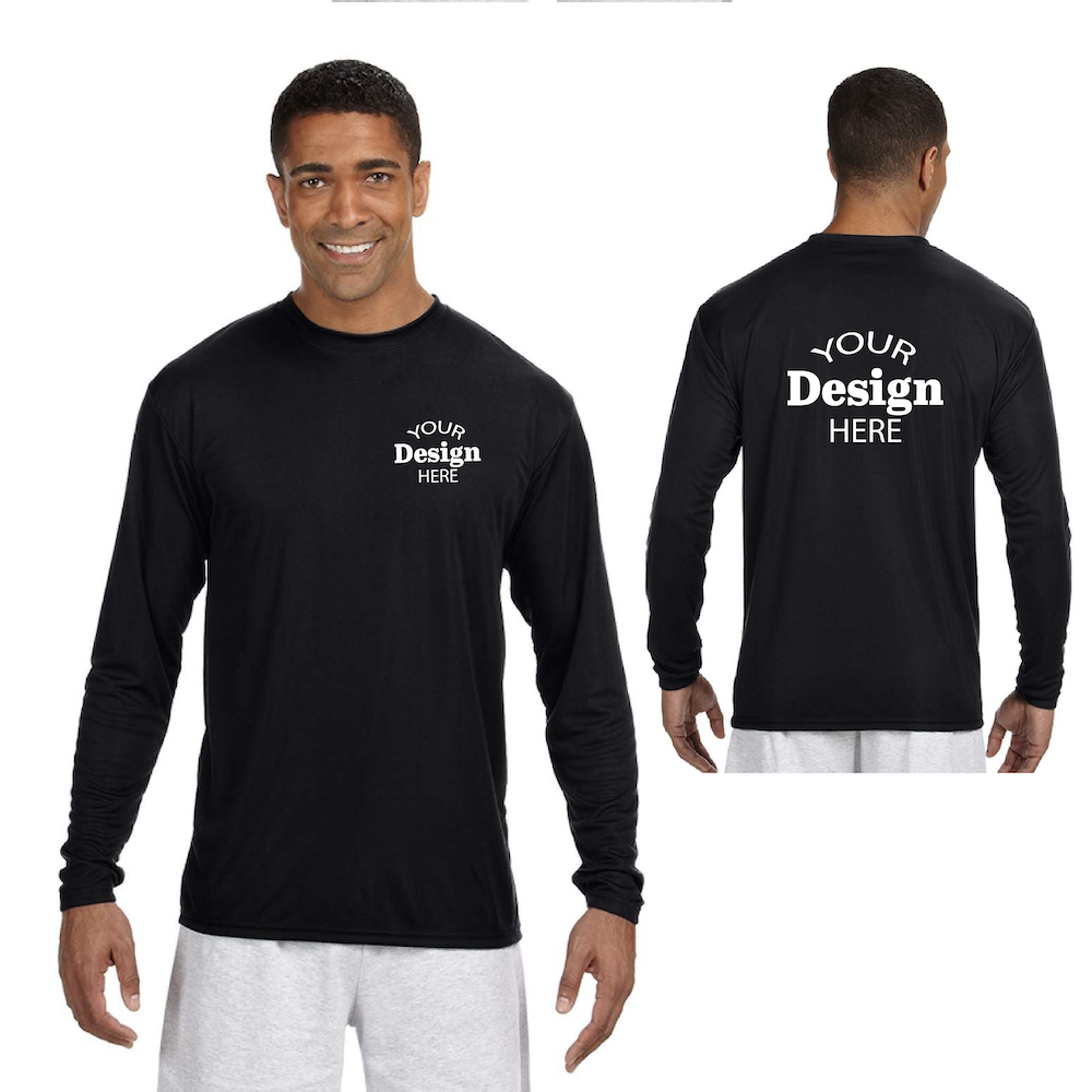 Adults Custom Dry-fit Long Sleeve Shirt