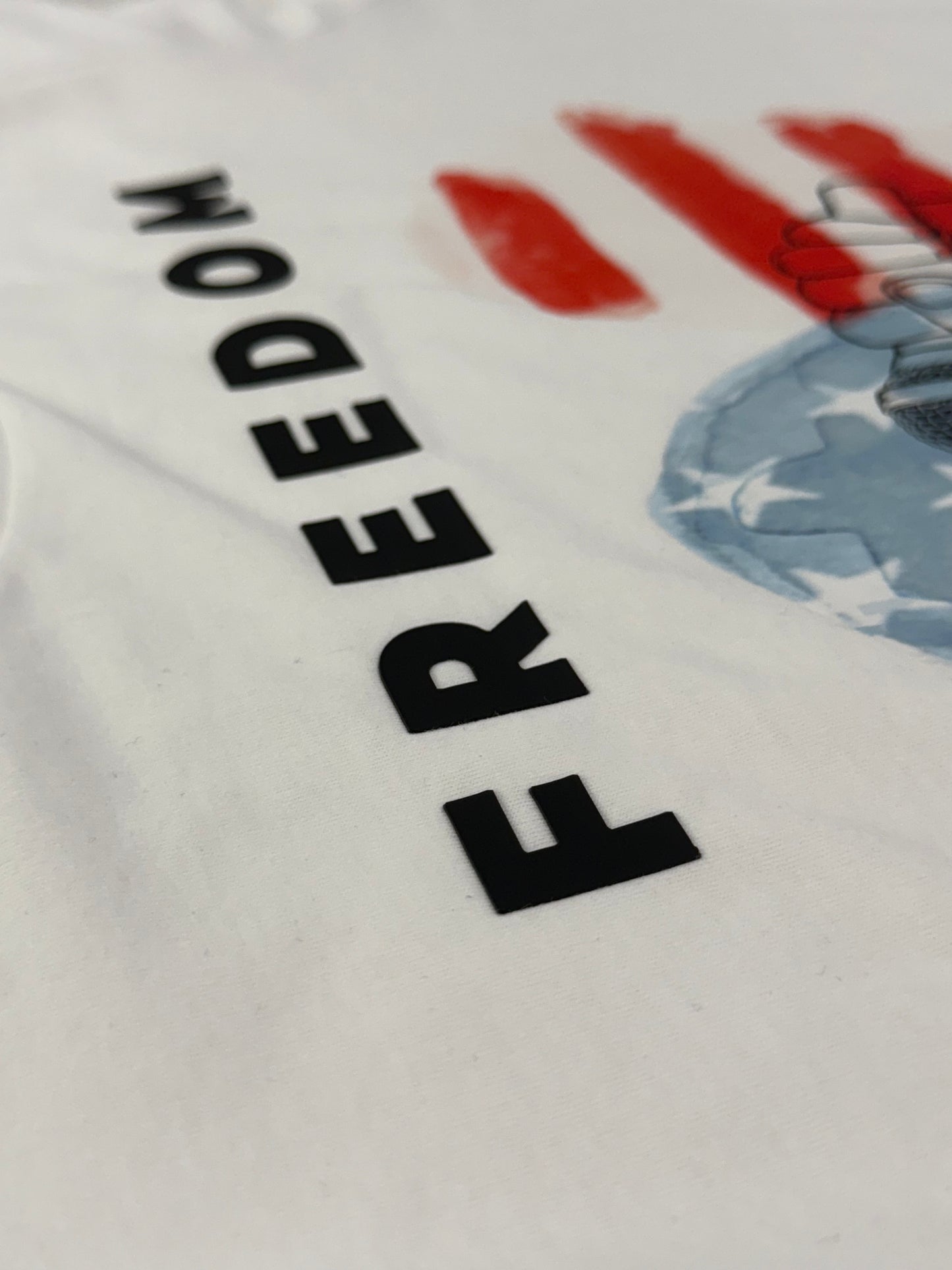 FREEDOM CK - Adult Tee in White