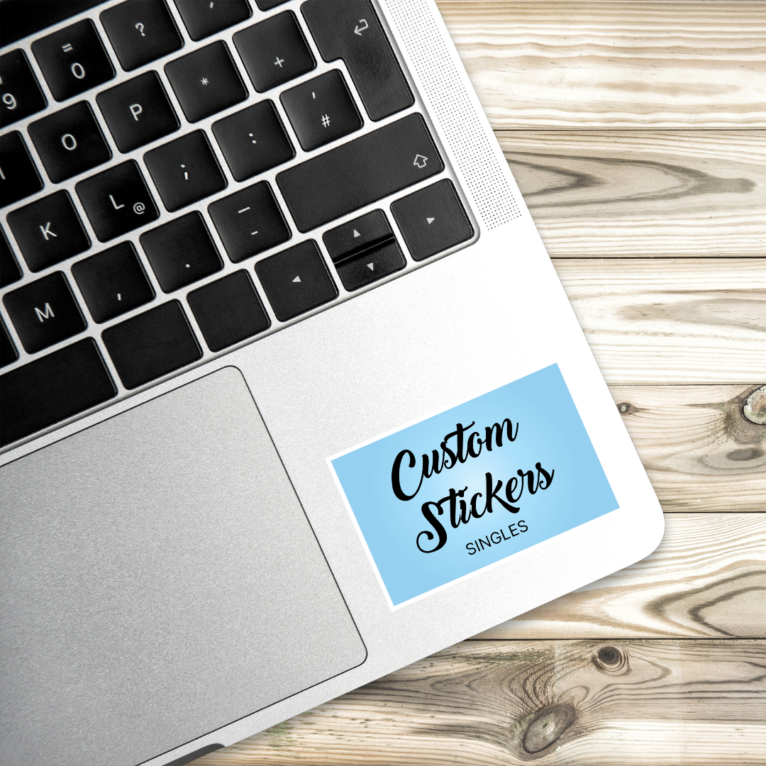 Rectangular Sticker Singles
