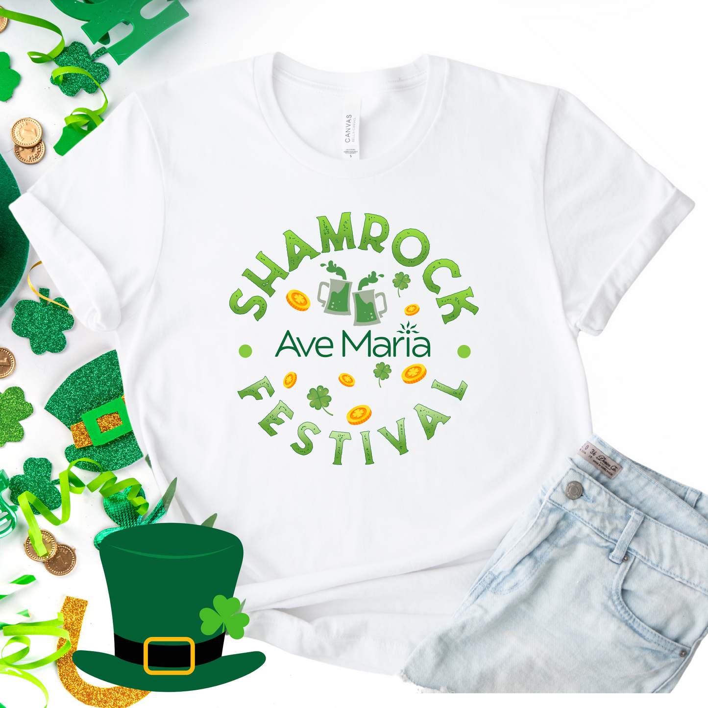 Shamrock Festival 2025 - Adult Tee