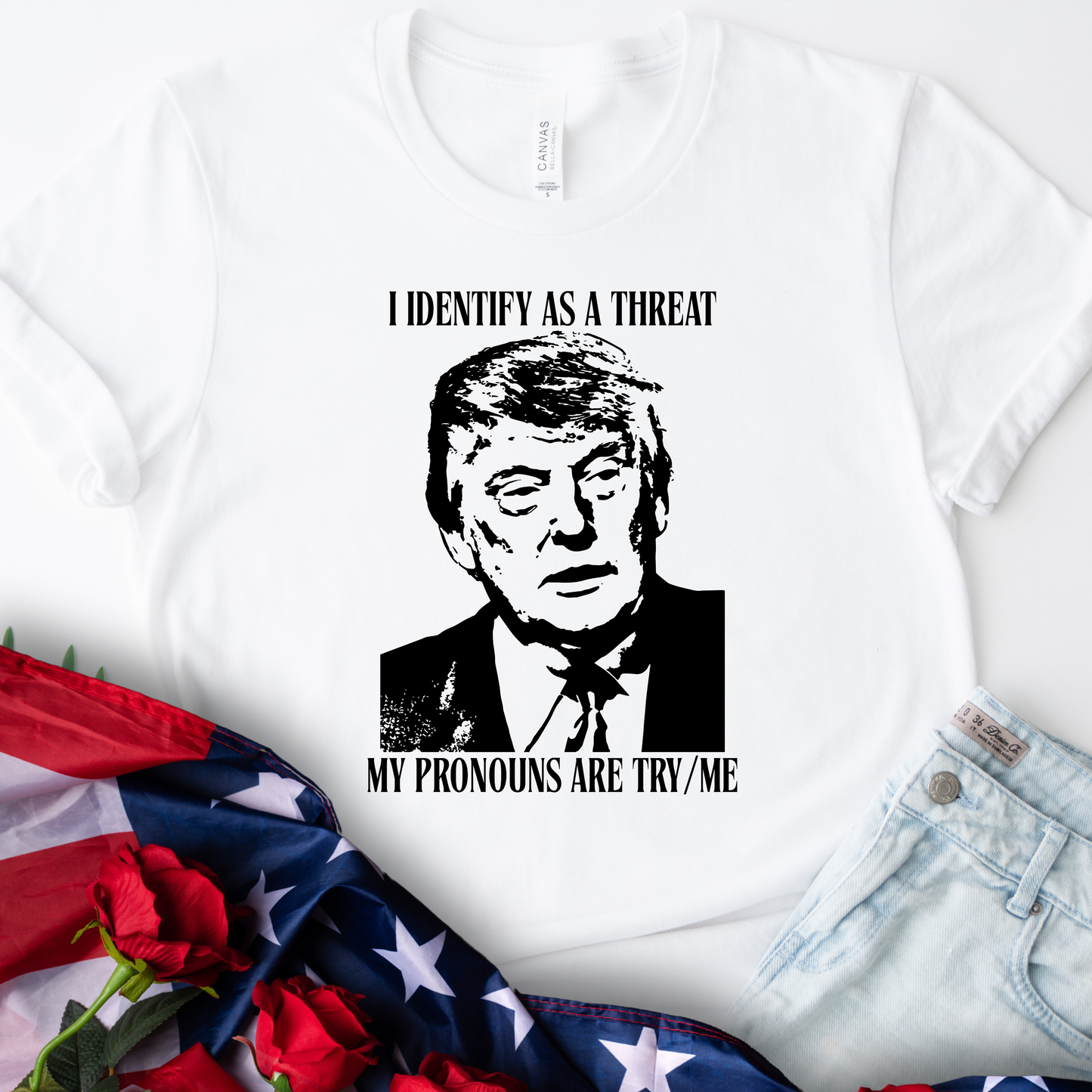 My Pronouns are Try/Me Tee - Adult Tee