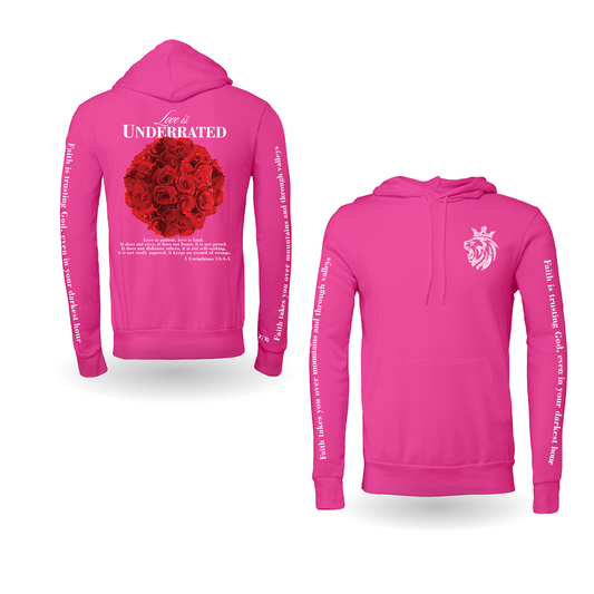 Limited Edition Love is Underrated Hoodie - Pink